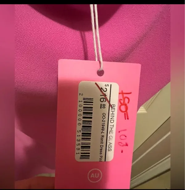 Amanda Uprichard Ronit Dress in Pink - Image 6
