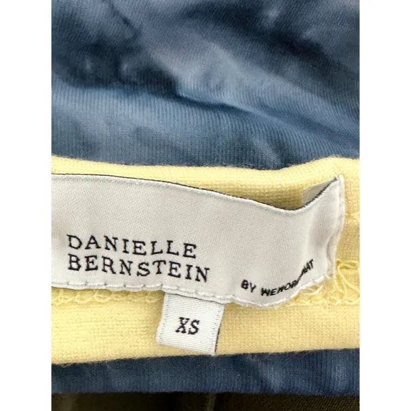 Danielle‎ Bernstein WeWoreWhat Yellow Bralette Womens Size XS Scoop Neck FG8 - Image 5