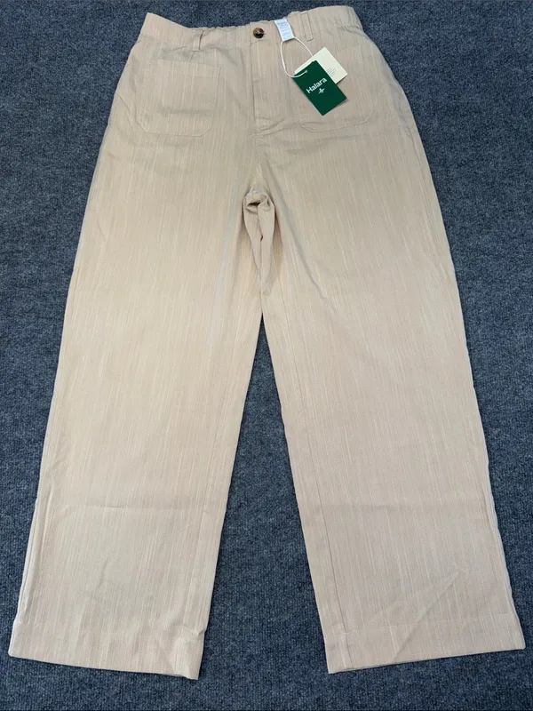 HALARA High Waisted Wide Leg Casual Pants with Pockets - Image 4