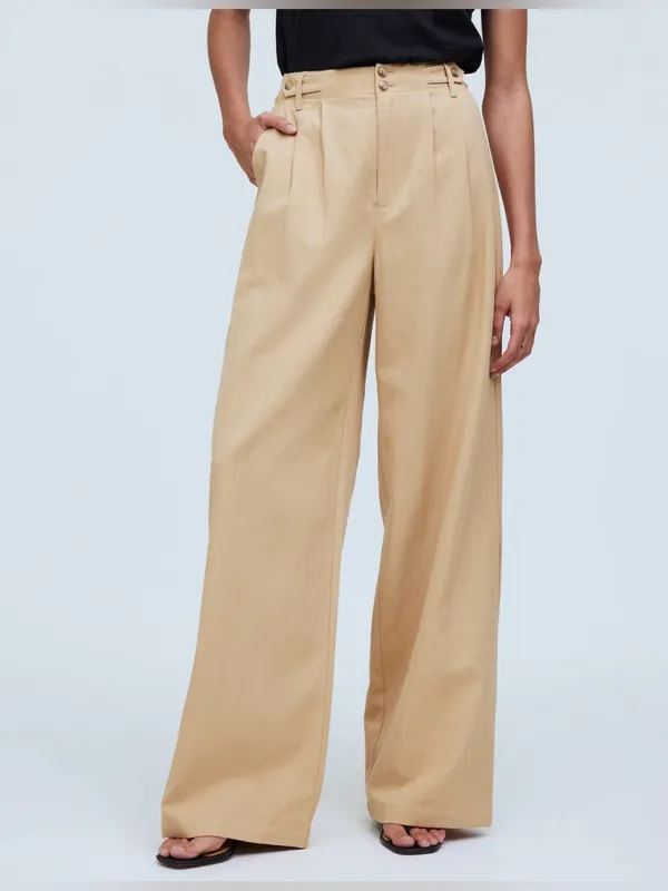 Madewell Harlow Wide-Leg Pants - Image 4