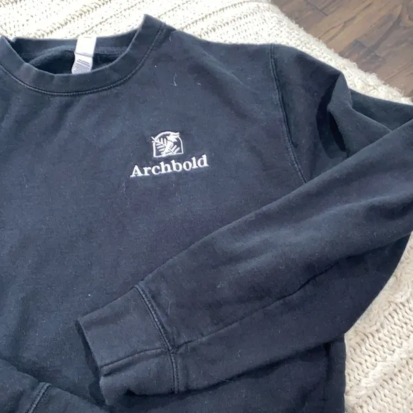 Archbold black sweatshirt size large - Image 3