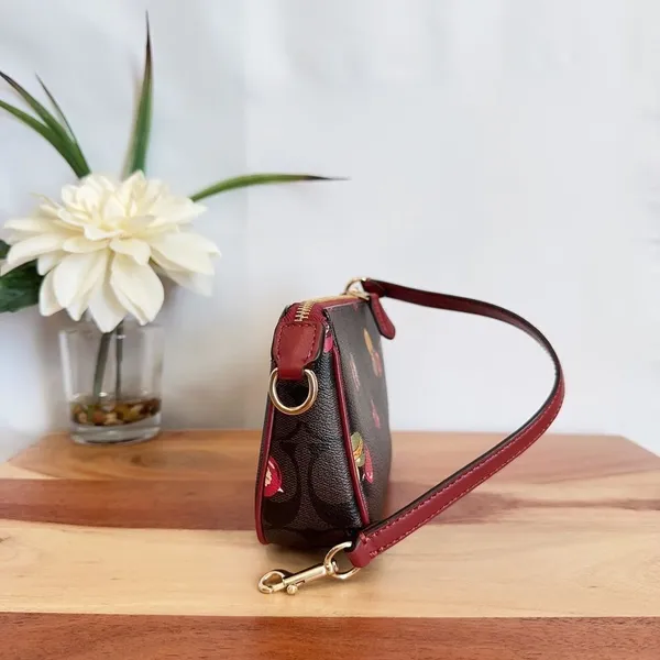 Coach Nolita 19 In Signature Canvas wristlet With‎ Ornament Print - Image 4