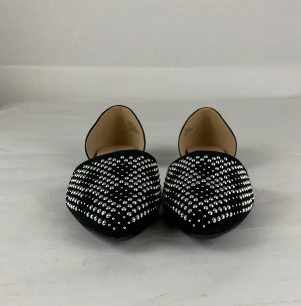 Resisted NWOT Black Studded Flat Size 9.5 - Image 5