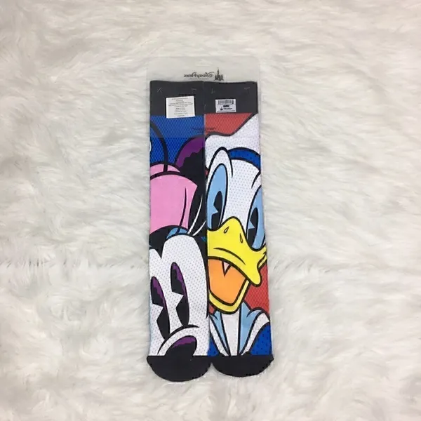 NEW Disney Parks Socks Adult Unisex Mickey Mouse Minnie Mouse Donald Duck Goofy - Image 2