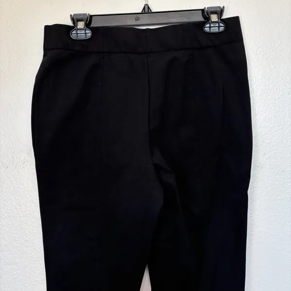 Thalian Classic Black Cropped Pull On Pants Size 14 - Image 6