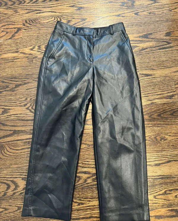 Aritzia Leather Pants - Image 4