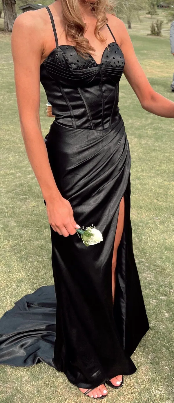 Prom Dress Black - Image 5