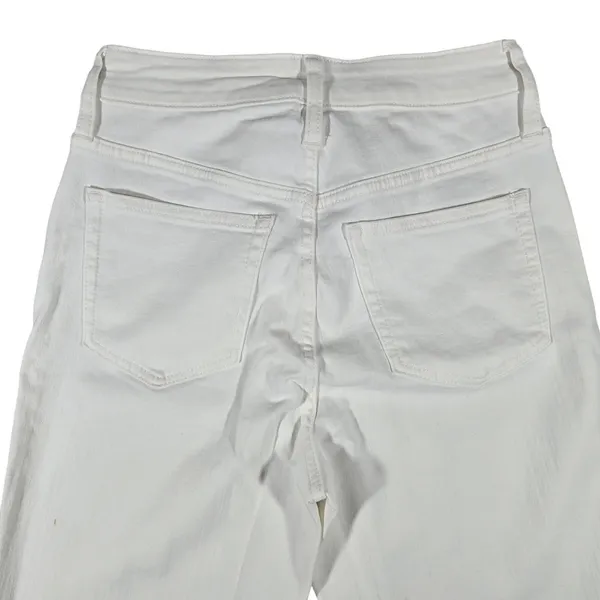 J. Crew Curvy Vintage Slim Straight Jeans White Size 27‎ Style BP494 - Image 4