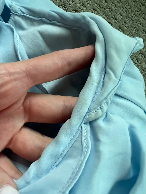 American Threads Light Blue Dress - Image 4