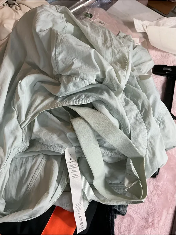 lululemon athletica Light Gray Hooded Utility Jacket 1088 - Image 8