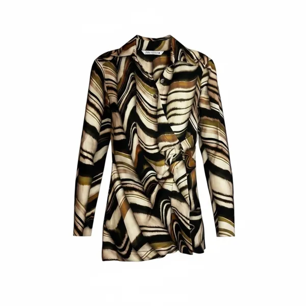 Zara Women's Brown Coat Jacket - Size XS - NWOT - Image 2
