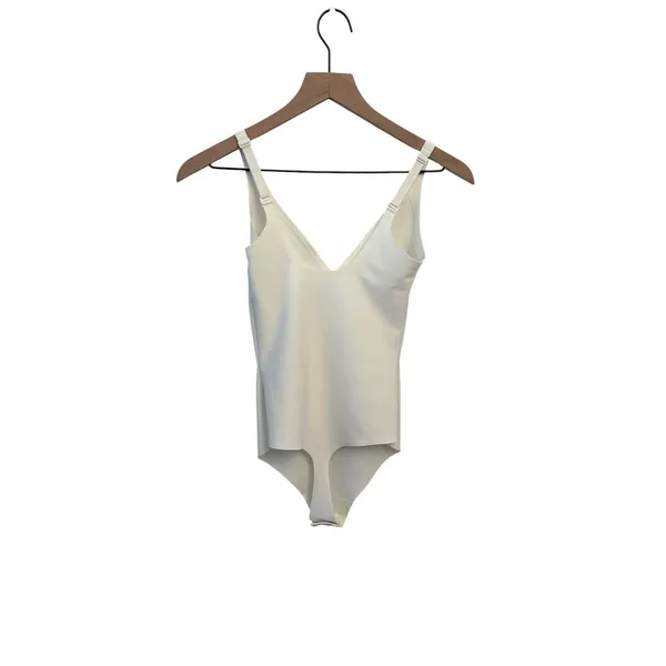 Skims Body Plunge Bodysuit Ivory Large New with tags Authentic - Image 2