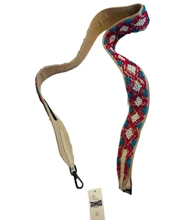 Anthropologie Geo Beaded Bag Strap NWT - Image 2