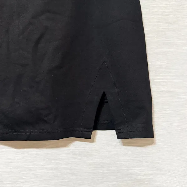 Princess Polly Ravyn Skort Black Mini Skirt Side Slit High Waisted US 6 NEW - Image 4
