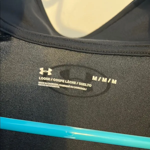 Under Armour Midnight Black Quarter Zip Top - Image 3
