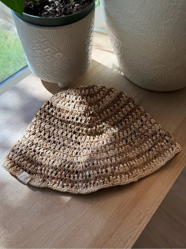 Loeffler Randall Jocelyn Raffia Bucket Hat - Image 2