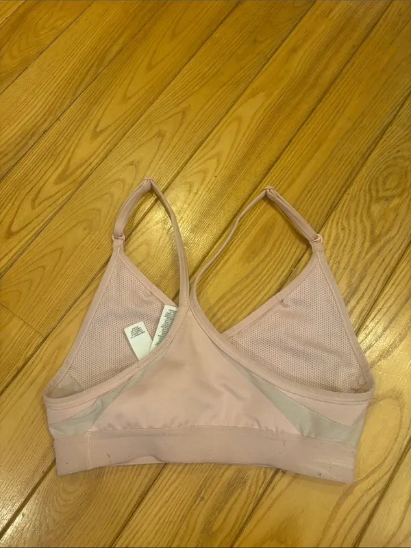 Nike Size XS Light Pink Sports Bra - Image 4