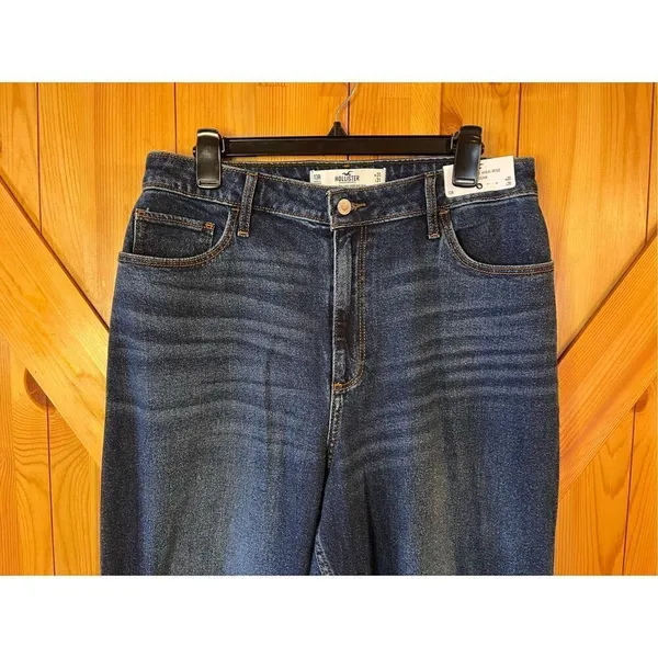 Hollister Curvy Ultra High-Rise Dad Jeans 13R 31x31 nwt (3418) - Image 3