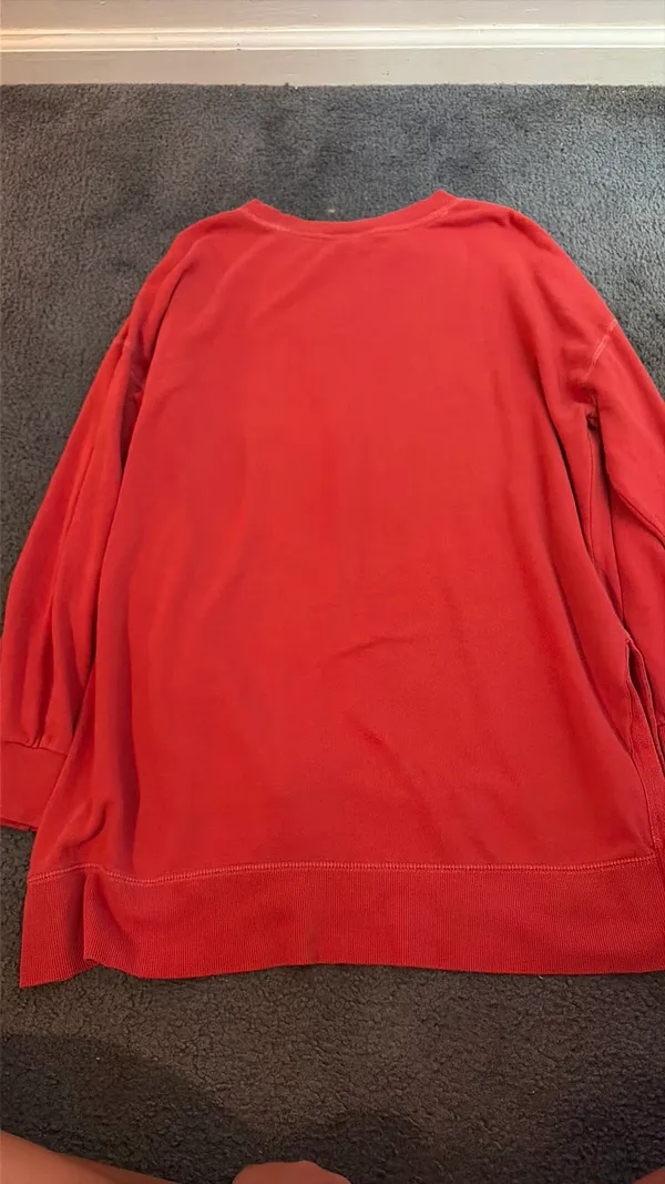 Orange /red old navy sweat shirt  - Image 2