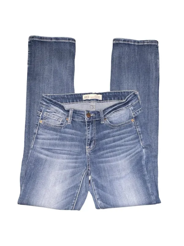 BKE Denim Blue Cotton Blend Payton Jeans Womens Size 26x31.5-- Rise 8" Rodeo - Image 3