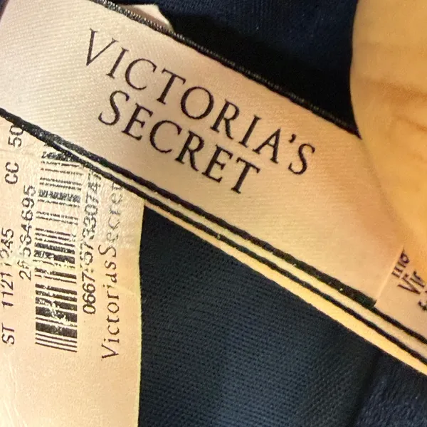 Victorias Secret Dream Angels Embroidered Corset Top Navy‎ Blue S-DD 227725-QB5 - Image 4