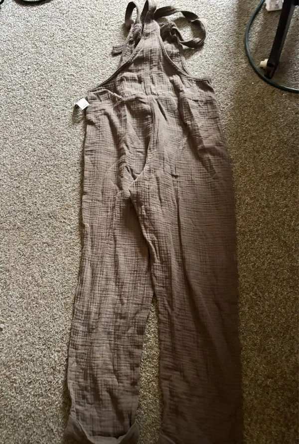 Aerie Cotton Gauze Overalls - Image 2