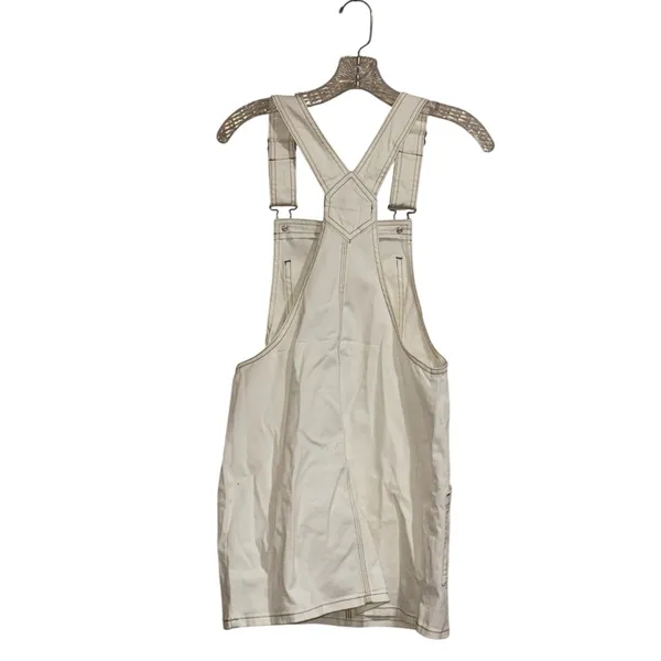 NWT Dickies Womens 5" Twill Bib Dress, Cloud - FVR52 XS - Image 10