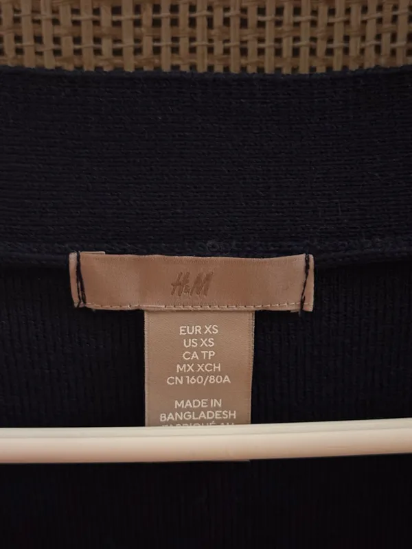 Navy Blue Cardigan - Image 3