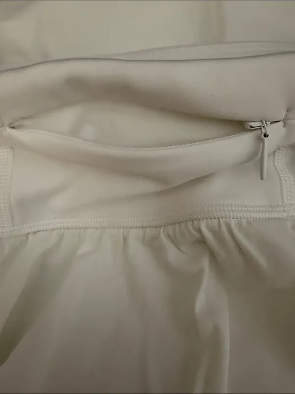 SPANX White Athletic Skort with Built-In Shorts - Image 5