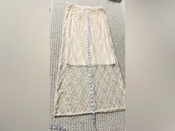 Sincerely ­ Jules Brown Faux Suede Vest & Lace Midi Skirt Set - Boho Chic Outfit - Image 13