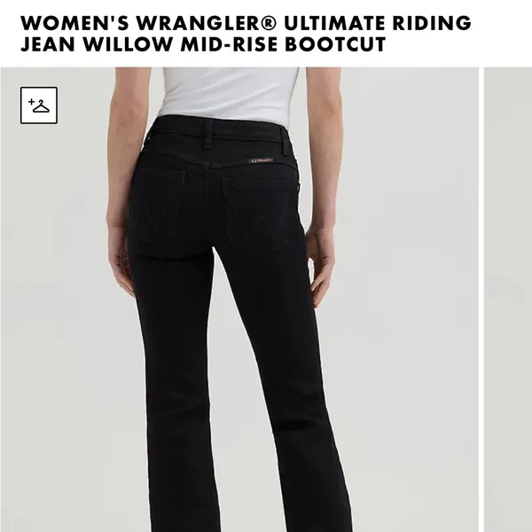 Wrangler Women's Black Bootcut Jeans - Image 7