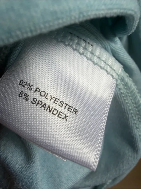 Women's Peter Millar Perth Melange Quarter-Zip Pullover Size Small Heather Blue - Image 5