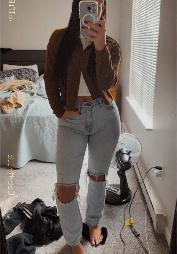 Abercrombie Jeans Ultra High-Rise Curve Love - Image 2