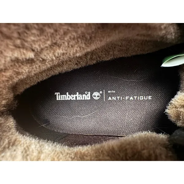 Timberland Women's brown suede colorblock pattern lace up boot size 7.5 - Image 6