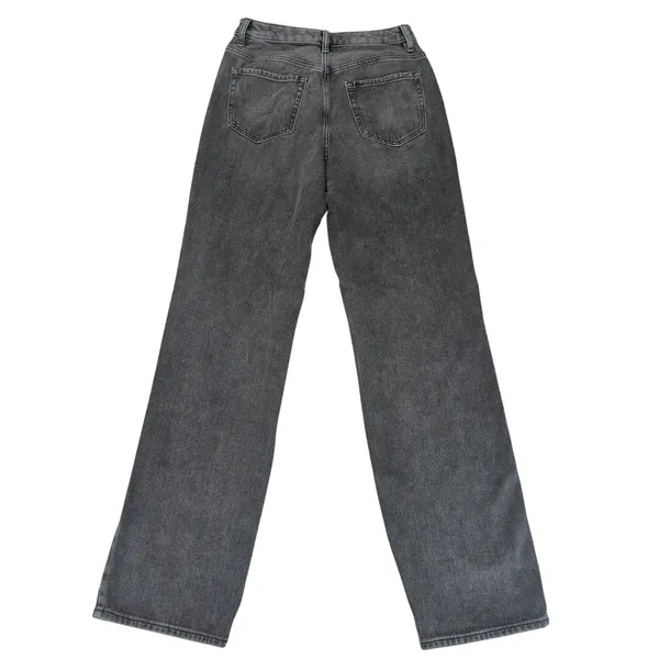 PacSun '90s Boyfriend Jeans Loose Baggy Black Distressed Women's‎ 27 Rigid Denim - Image 2