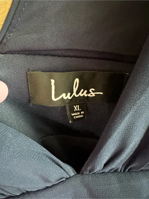 Lulus Heavenly Hues Navy Blue Maxi Dress Size XL - Image 7
