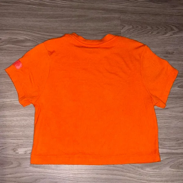 SET Active Orange Ribbed Shirt  - Image 3