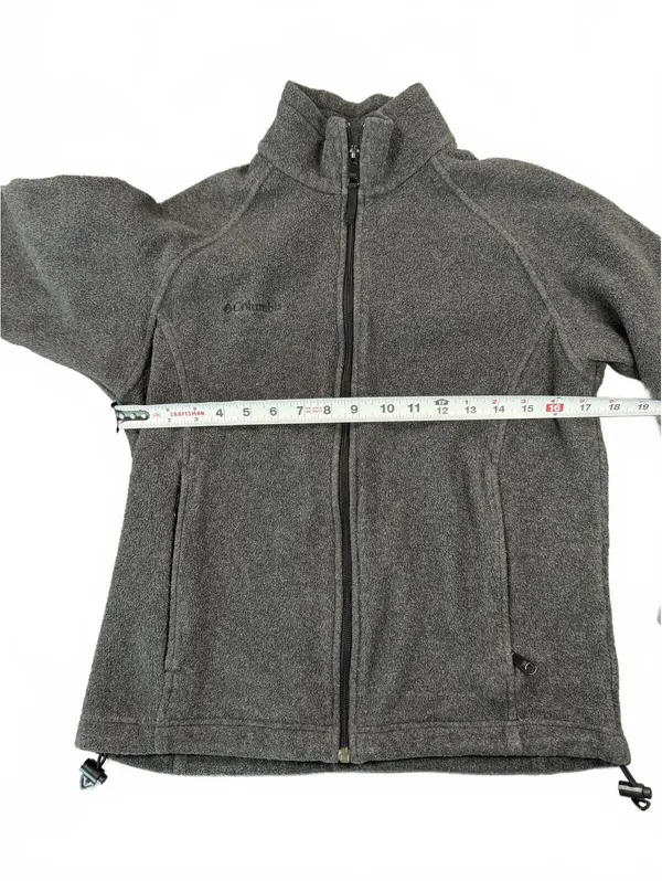 Columbia | Medium | Women's Fleece Benton Springs Jacket Grey - Image 3