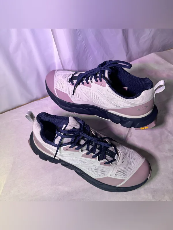 Oakley Women's Trail Runners - White, Pink & Navy - Image 4