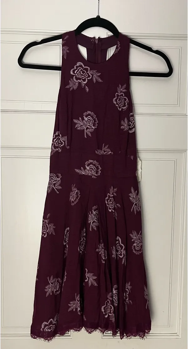 🌺 NWT Altar’d State Floral, Halter Dress - Image 2