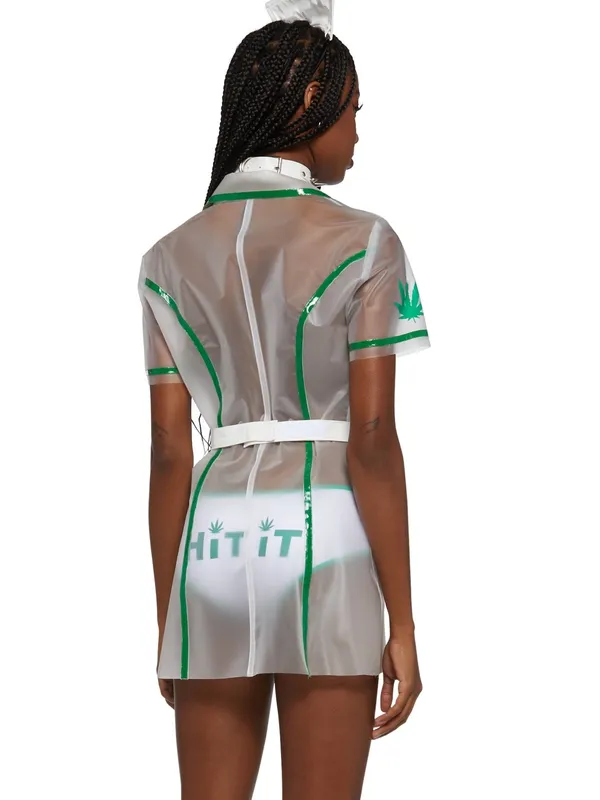 Dollskill HIGHLY CONTAGIOUS NURSE COSTUME weed nurse . NWT - Image 3