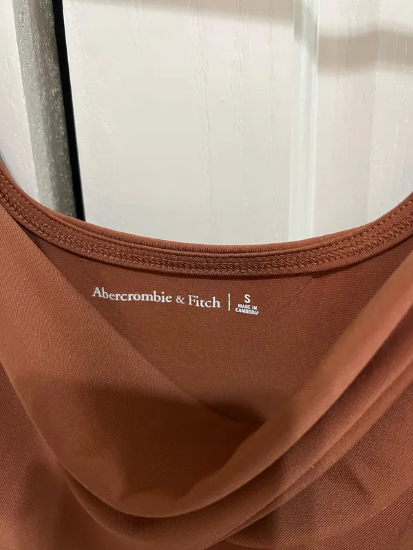 Abercrombie & Fitch Brown cutout bodysuit - Image 3