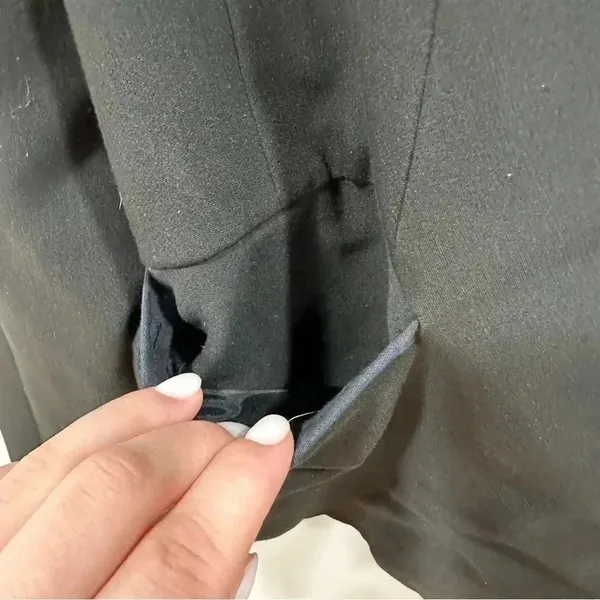 Banana republic women’s collarless blazer Size 6 - Image 5