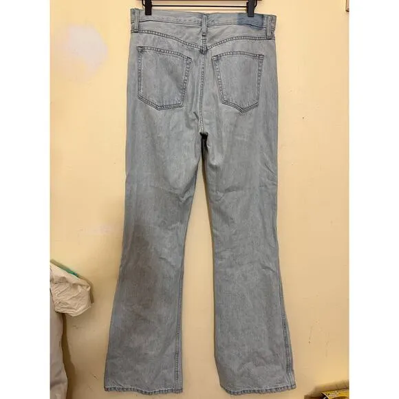 Ética Sasha Modern‎ Flare Jeans Sea Breeze Size 29 - Image 4