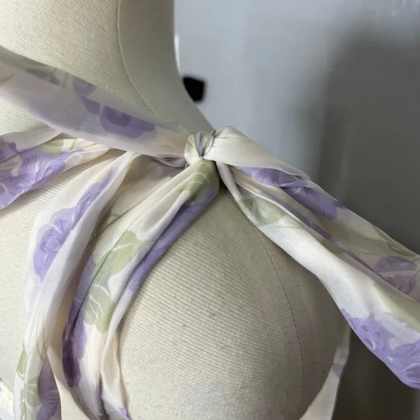Petal And Pup Floret Midi Dress, Lavender, M - Image 5