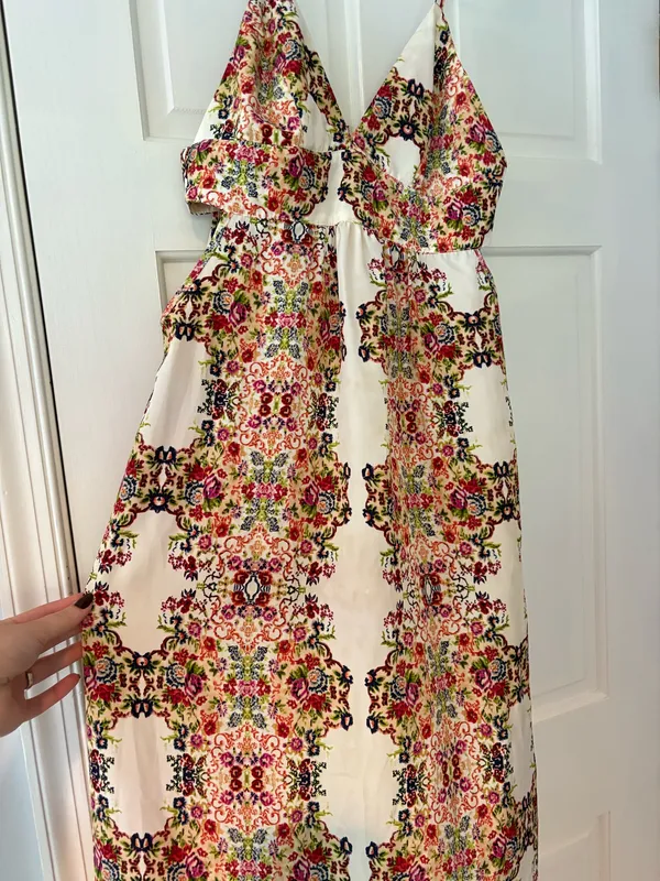 Floral Maxi Dress Multiple Size 0 - Image 2