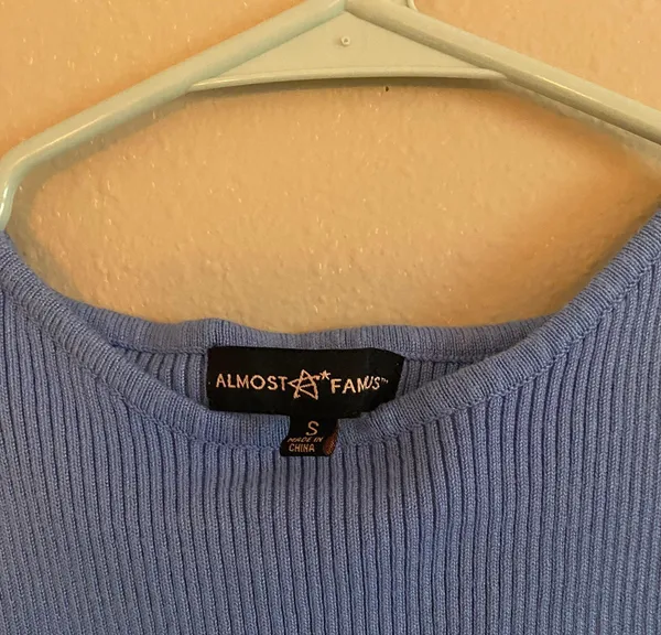 Almost Famous Blue Top - Image 3