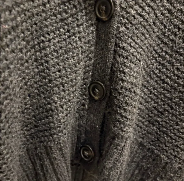 American Eagle Outfitters Charcoal Cardigan - Image 4
