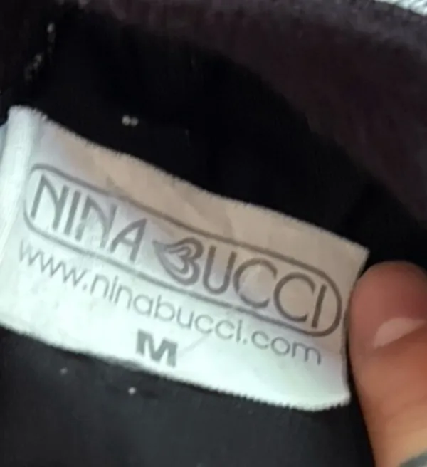 Donna Ricco Nina Ricci black sweatpants - Image 5