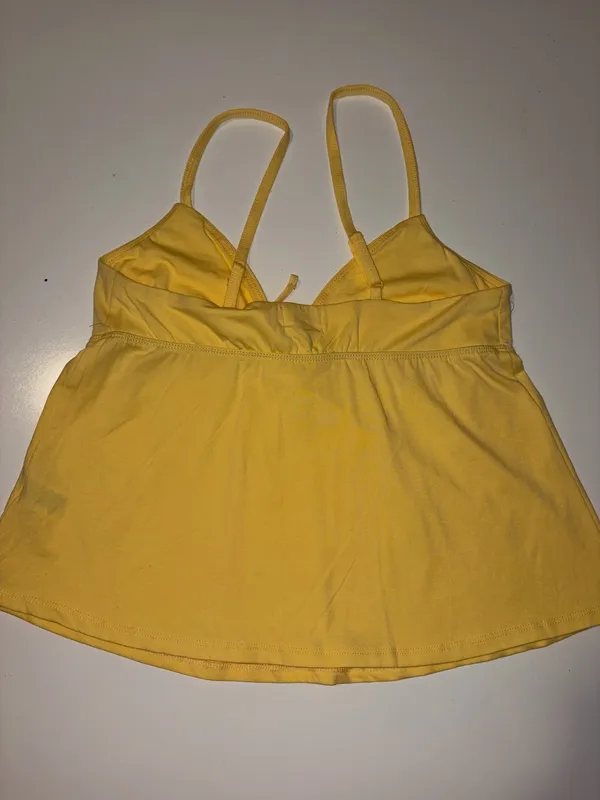 Urban Rebel Tank Top Yellow Size M - Image 2